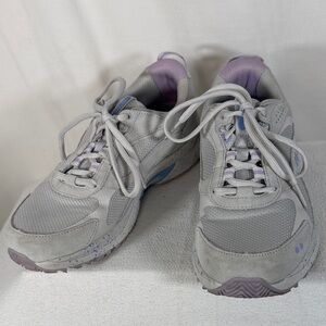 Ryka Women's Athletic Shoes in Light Gray and Lavender